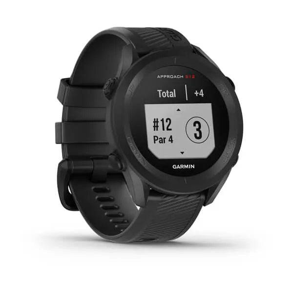 Garmin Approach S12 Golf Watch – Black - Fitness New Zealand
