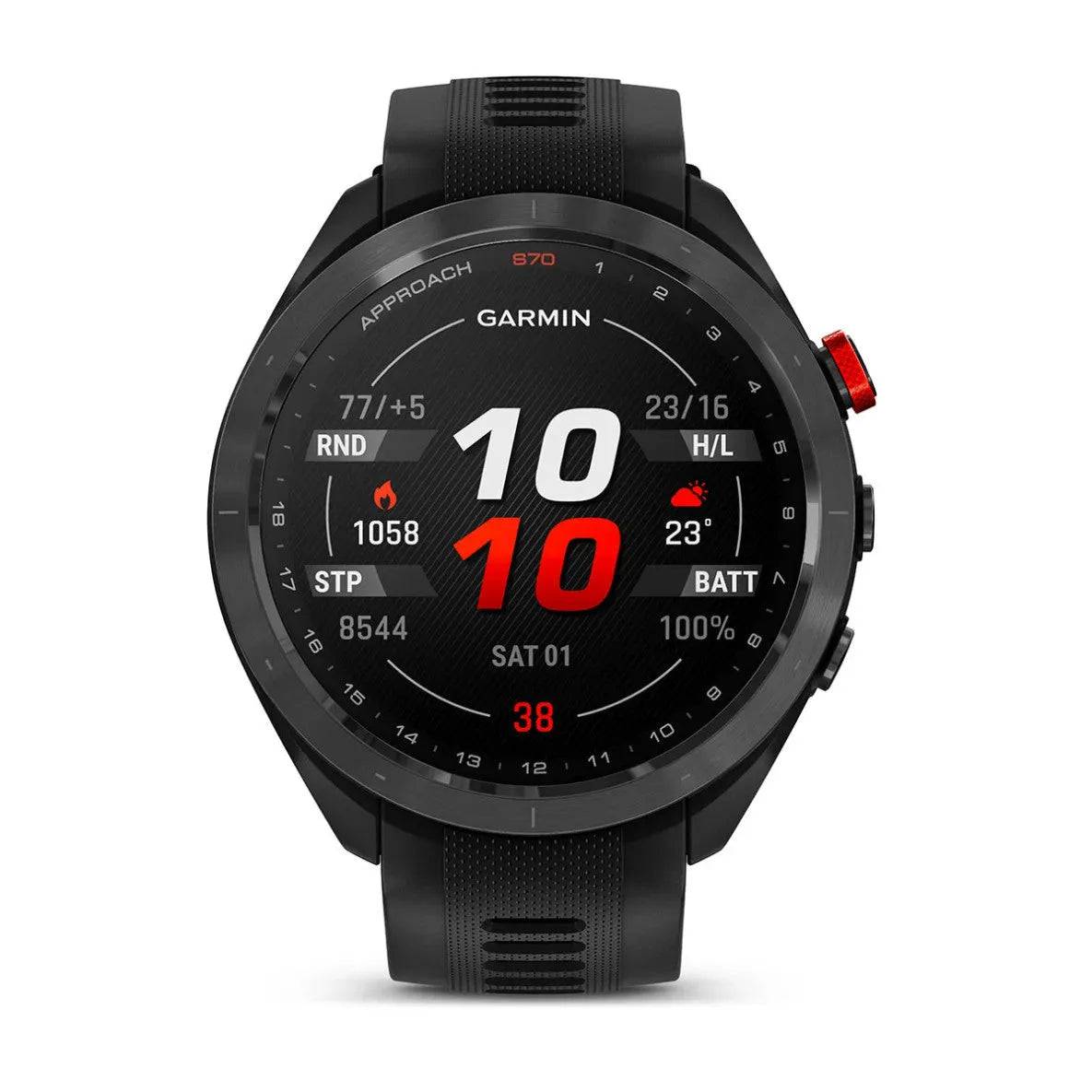 Garmin Approach S70 – 47mm – Black Ceramic Bezel – Fitness New Zealand