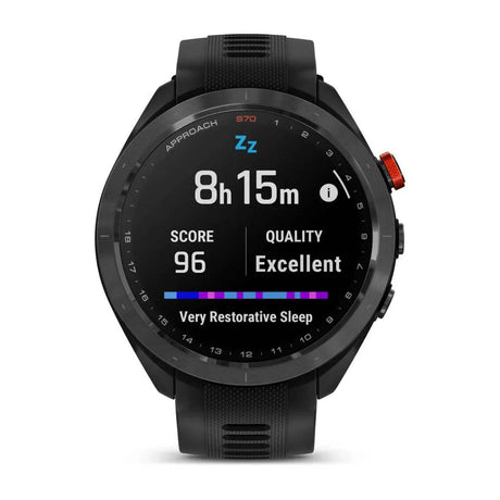 Garmin Approach S70 – 47mm – Black Ceramic Bezel - Fitness New Zealand