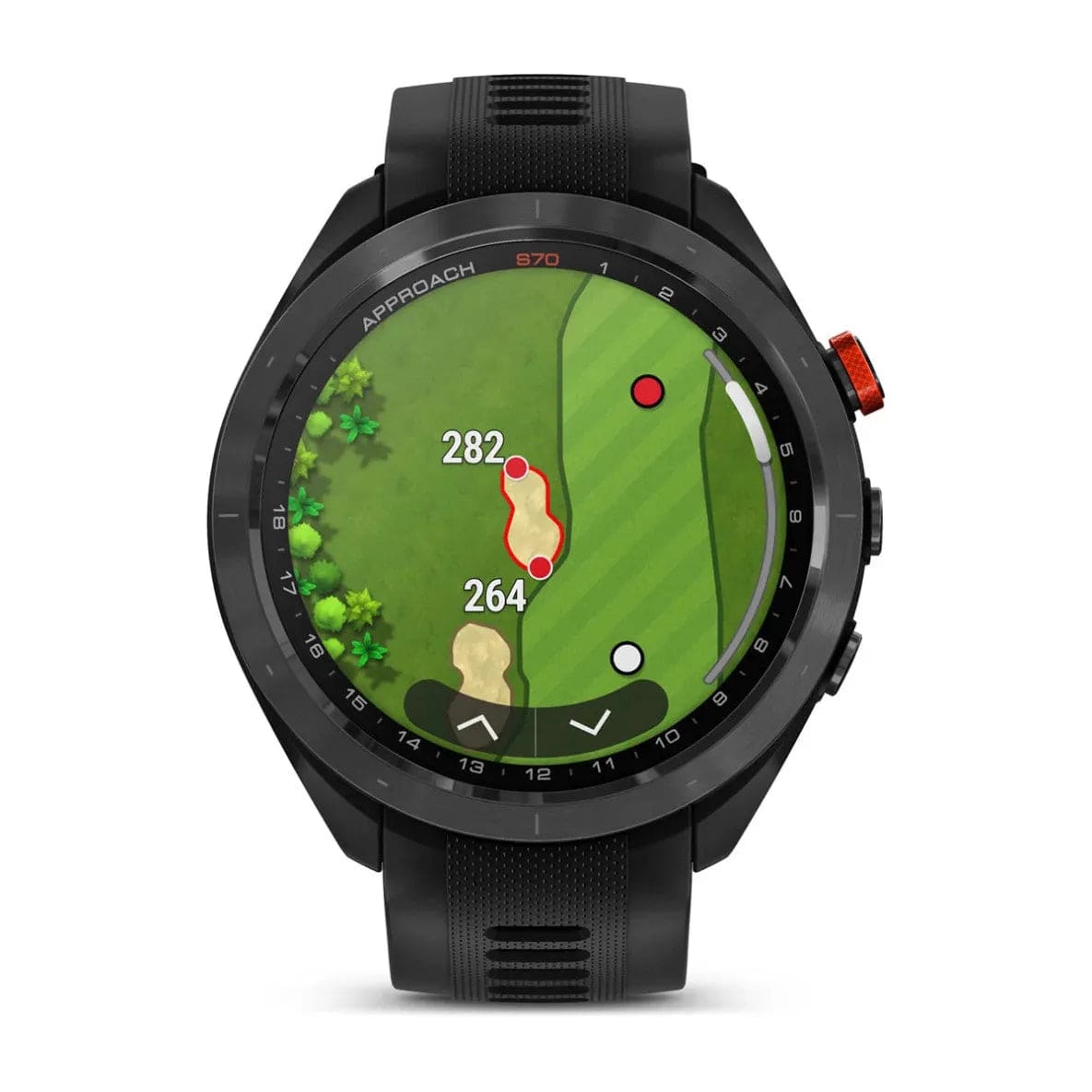 Garmin Approach S70 – 47mm – Black Ceramic Bezel – Fitness New Zealand