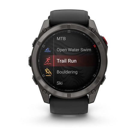 Garmin fenix 8 Pro – 51 mm AMOLED Sapphire Carbon Grey - Fitness New Zealand