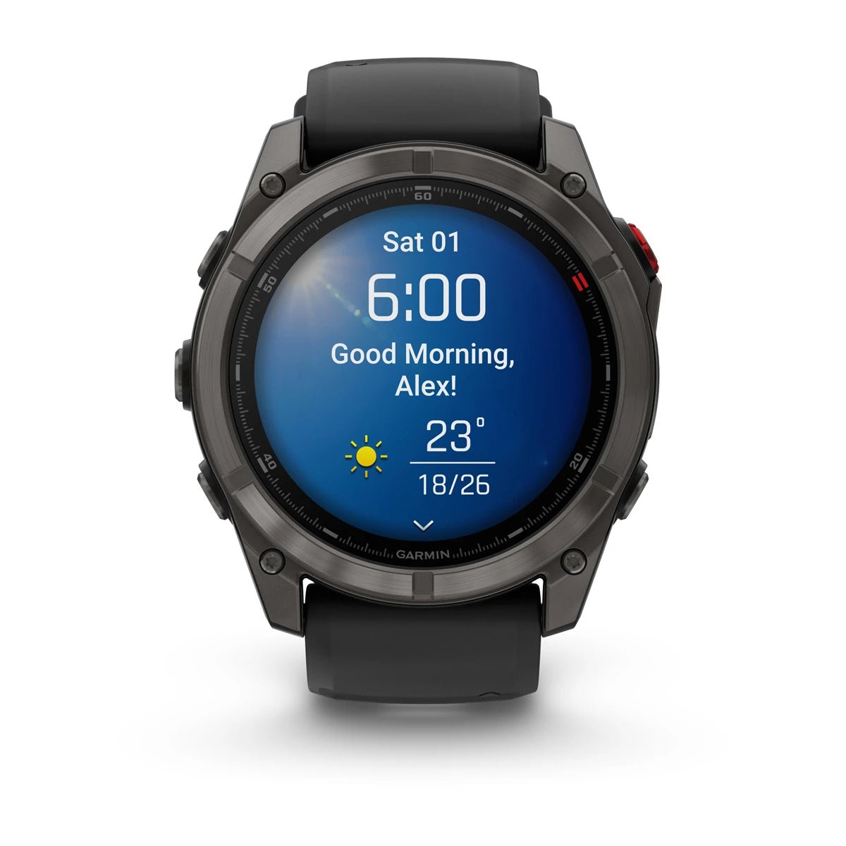 Garmin fenix 8 Pro – 51 mm AMOLED Sapphire Carbon Grey - Fitness New Zealand