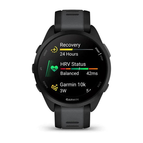 Garmin Forerunner 165 Music – Black/Slate Grey - Fitness New Zealand