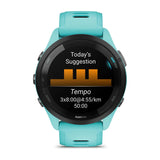 Garmin Forerunner 265 Multisport GPS Smartwatch – Black Bezel with Aqua Case - Fitness New Zealand
