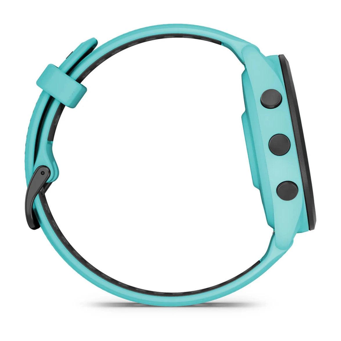 Garmin Forerunner 265 Multisport GPS Smartwatch – Black Bezel with Aqua Case - Fitness New Zealand