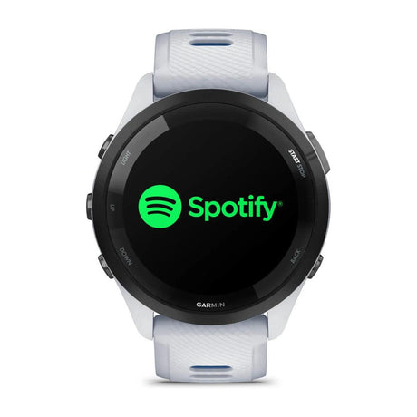 Garmin Forerunner 265 Multisport GPS Smartwatch – Black Bezel with Whitestone Case - Fitness New Zealand