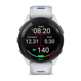 Garmin Forerunner 265 Multisport GPS Smartwatch – Black Bezel with Whitestone Case - Fitness New Zealand