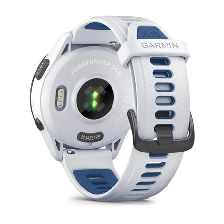 Garmin Forerunner 265 Multisport GPS Smartwatch – Black Bezel with Whitestone Case - Fitness New Zealand