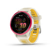 Garmin Forerunner 570 - 42mm Raspberry Aluminum with Translucent Bone/Mango Band