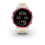 Garmin Forerunner 570 - 42mm Raspberry Aluminum with Translucent Bone/Mango Band