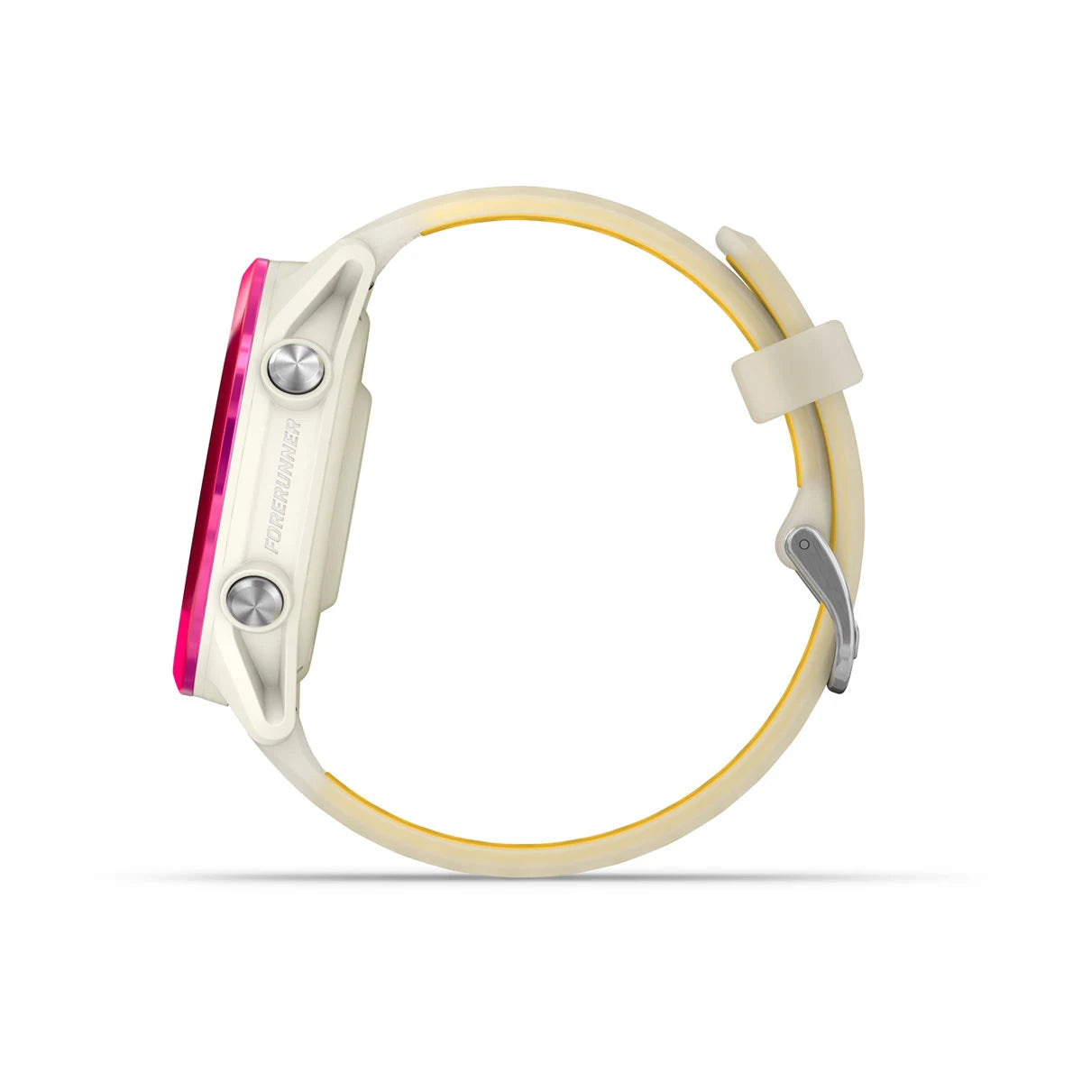 Garmin Forerunner 570 - 42mm Raspberry Aluminum with Translucent Bone/Mango Band