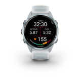 Garmin Forerunner 570 - 42mm Cloud Blue Aluminium with Translucent Whitestone/Cloud Blue Band - Fitness New Zealand