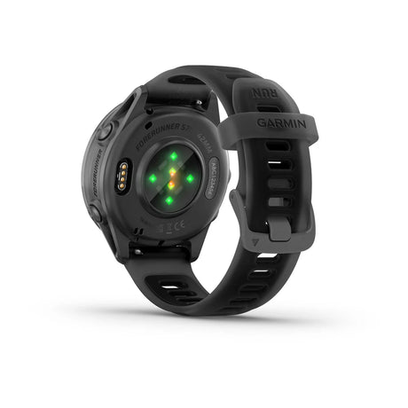 Garmin Forerunner 570 - 42mm Slate Grey Aluminium with Translucent Black/Black Band - Fitness New Zealand