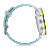 Garmin Forerunner 570 - 47mm - Amp Yellow Aluminum with Translucent Whitestone/Turquoise Band
