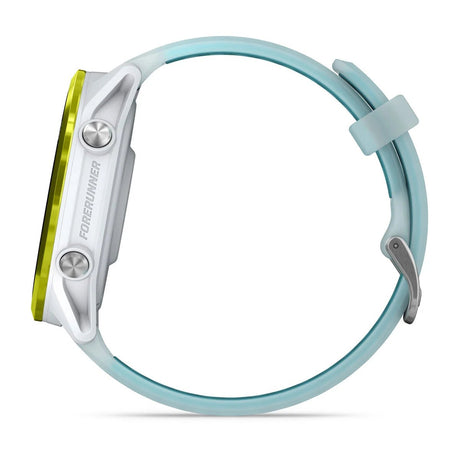 Garmin Forerunner 570 - 47mm - Amp Yellow AluminiumAluminium with Translucent Whitestone/Turquoise Band - Fitness New Zealand