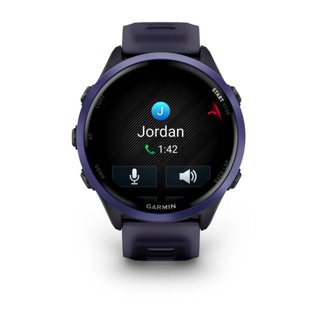 Garmin Forerunner 570 - 47mm - Indigo Aluminium with Translucent Imperial Purple/Indigo Band - Fitness New Zealand
