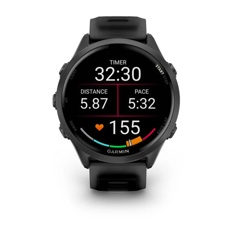 Garmin Forerunner 570 - 47mm - Slate Grey Aluminium with Translucent Black/Black Band - Fitness New Zealand