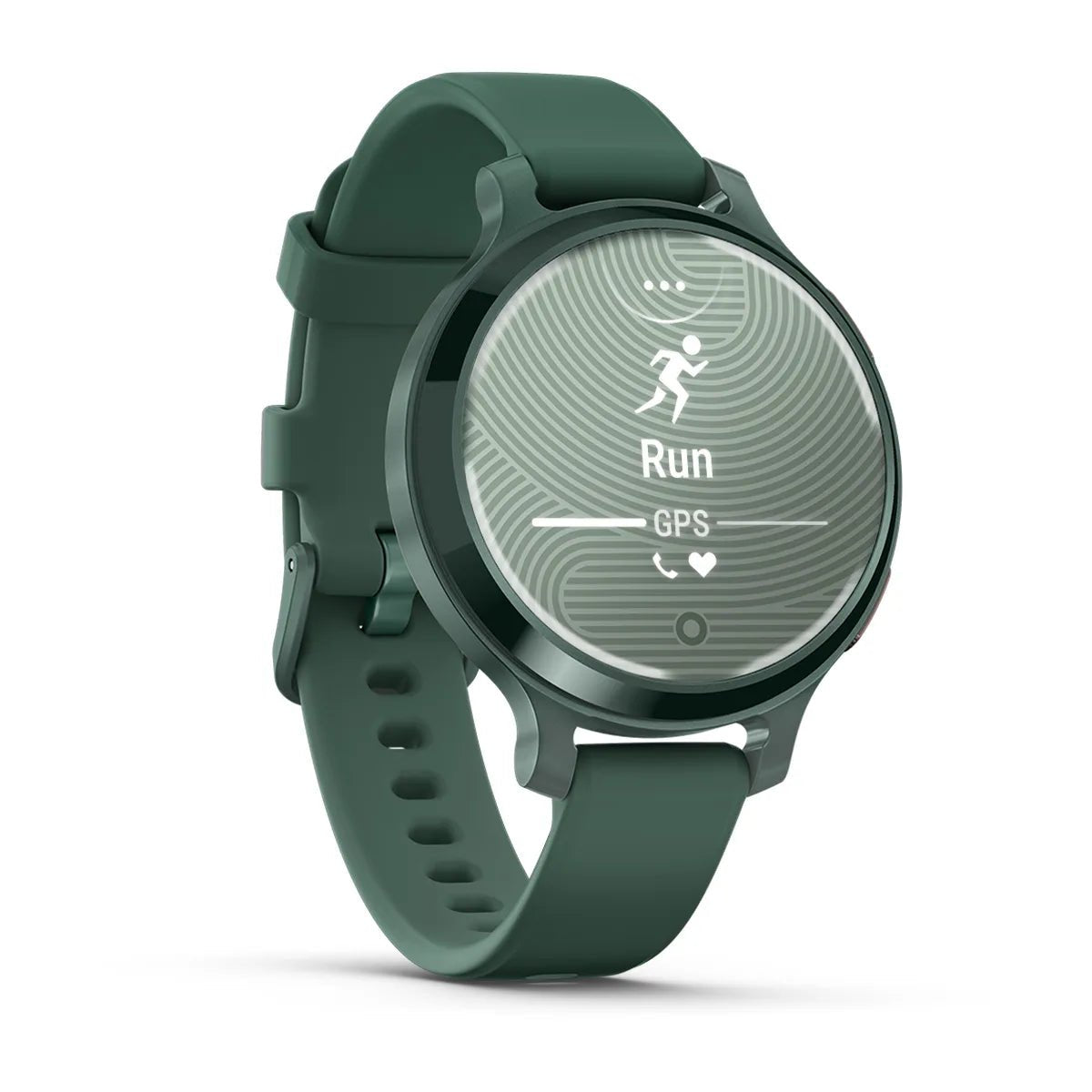 Garmin Lily 2 Active - Jasper Green with Jasper Green Silicone Band - Fitness New Zealand