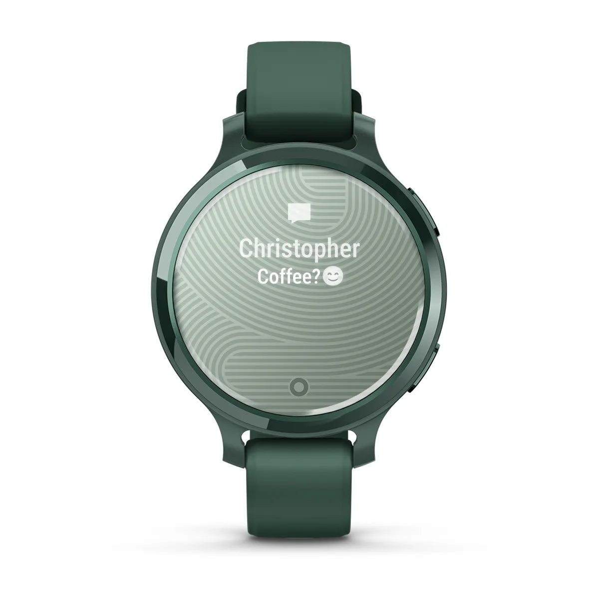 Garmin Lily 2 Active - Jasper Green with Jasper Green Silicone Band - Fitness New Zealand