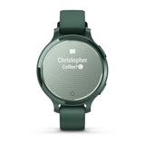 Garmin Lily 2 Active - Jasper Green with Jasper Green Silicone Band - Fitness New Zealand