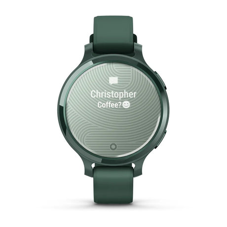 Garmin Lily 2 Active - Jasper Green with Jasper Green Silicone Band - Fitness New Zealand