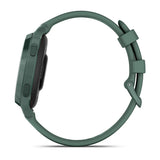 Garmin Lily 2 Active - Jasper Green with Jasper Green Silicone Band - Fitness New Zealand
