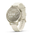 Garmin Lily 2 Active - Lunar Gold with Bone Silicone Band - Fitness New Zealand