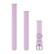 Garmin Lily 2 Band (14 mm) Lilac Silicone with Lilac Hardware - Fitness New Zealand