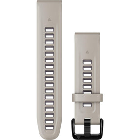 Garmin QuickFit 20 Watch Bands – Light Sand/Deep Orchid Silicone - Fitness New Zealand