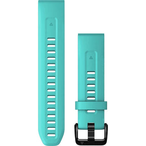 Garmin QuickFit 20mm Watch Band – Aqua Silicone - Fitness New Zealand