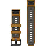 Garmin QuickFit 22 Watch Band – Autumn/Pebble Grey Silicone - Fitness New Zealand
