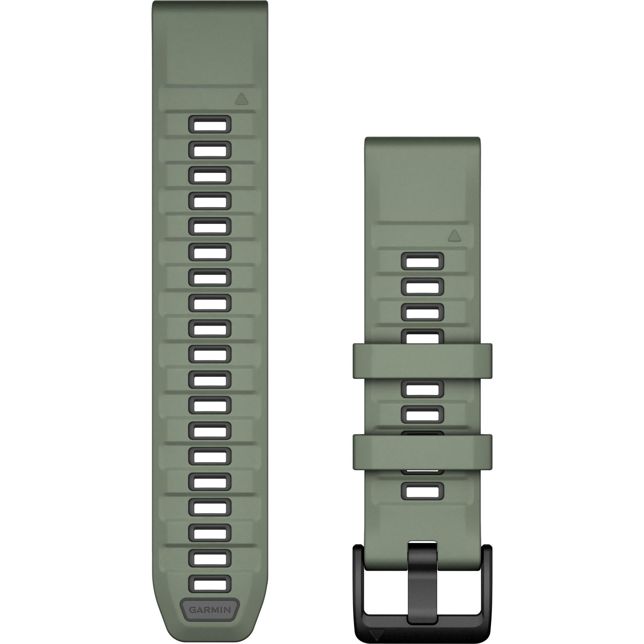 ラウンド用品・アクセサリー GARMIN QUICKFIT 22 WATCH BAND Garmin QuickFit 22 Watch Band – Willow/Graphite Silicone – Fitness