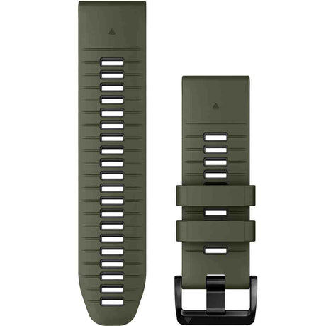 Garmin QuickFit 26 Watch Bands – Moss/Graphite Silicone - Fitness New Zealand