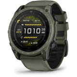 Garmin tactix 8 – 51 mm, AMOLED - Olive Drab Cerakote Coating - Fitness New Zealand