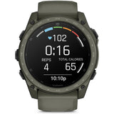Garmin tactix 8 – 51 mm, AMOLED - Olive Drab Cerakote Coating - Fitness New Zealand