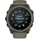 Garmin tactix 8 – 51 mm, AMOLED - Olive Drab Cerakote Coating - Fitness New Zealand