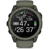 Garmin tactix 8 – 51 mm, AMOLED - Olive Drab Cerakote Coating - Fitness New Zealand