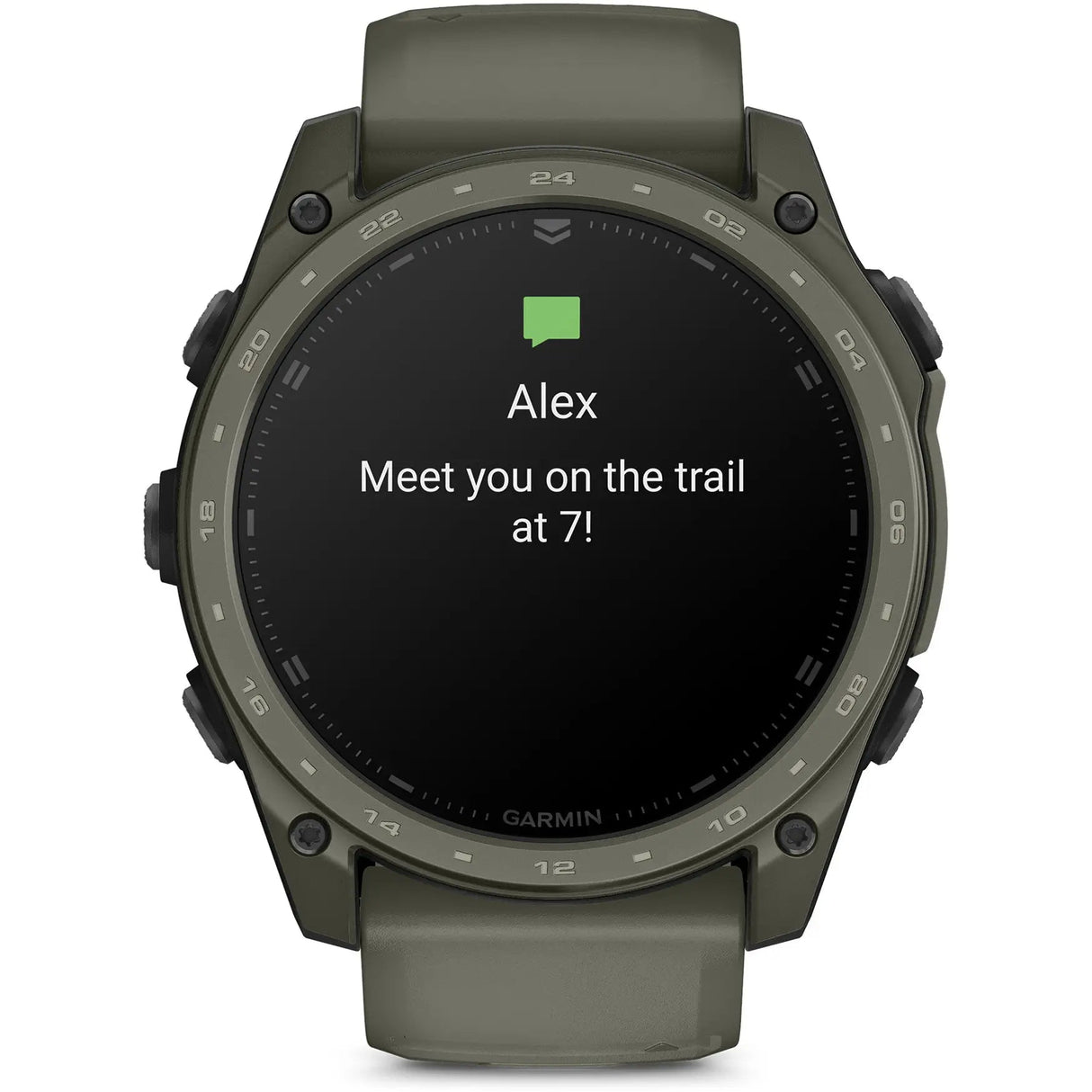 Garmin tactix 8 – 51 mm, AMOLED - Olive Drab Cerakote Coating - Fitness New Zealand