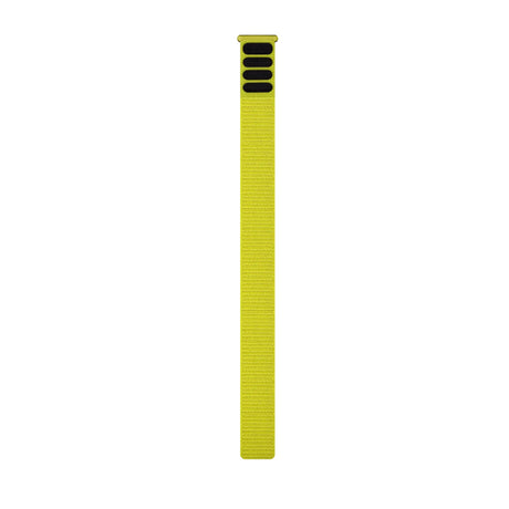 Garmin UltraFit Nylon – 22mm Watch Band – AMP Yellow - Fitness New Zealand