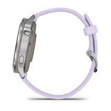 Garmin Venu 4 - 41 mm Silver with Periwinkle Silicone Band - Fitness New Zealand