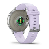 Garmin Venu 4 - 41 mm Silver with Periwinkle Silicone Band - Fitness New Zealand