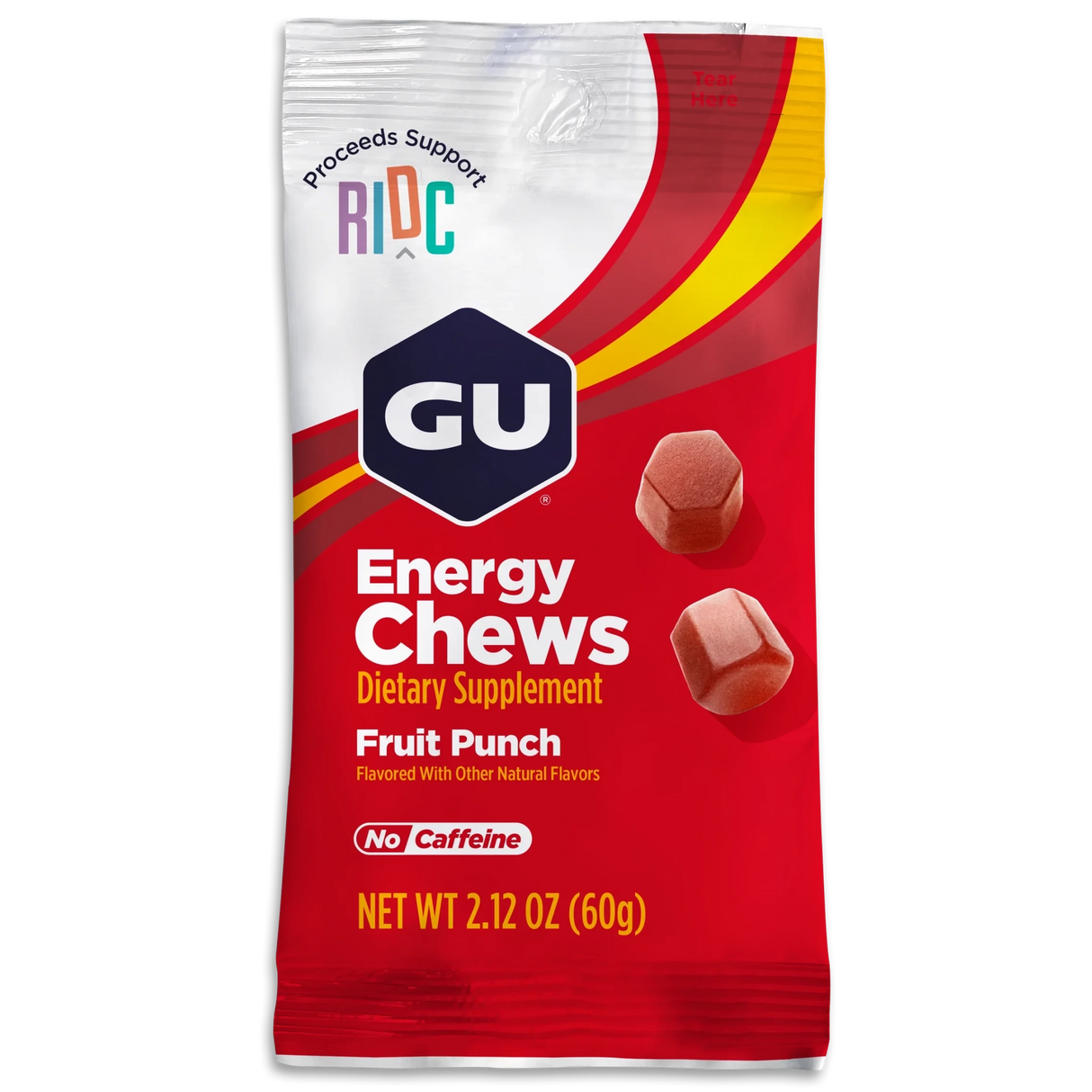 GU Fruit Punch Energy Chews - Fitness New Zealand