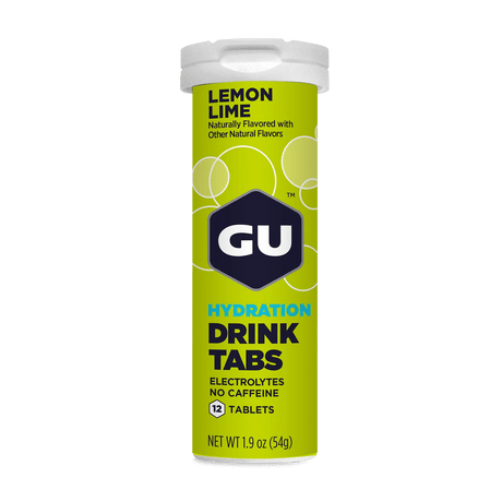 GU Lemon Lime Hydration Drink Tabs - Fitness New Zealand