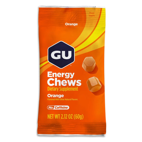 GU Orange Energy Chews - Fitness New Zealand