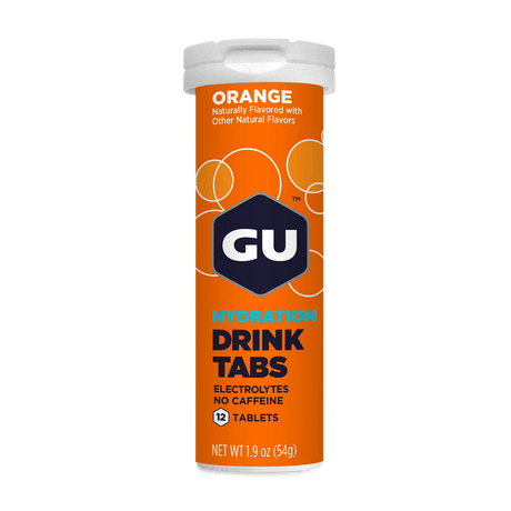 GU Orange Hydration Drink Tabs - Fitness New Zealand