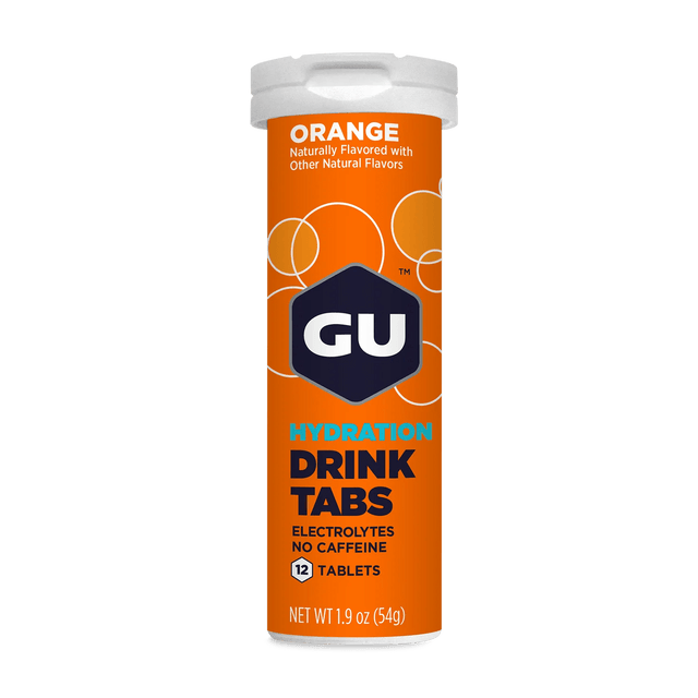 GU Orange Hydration Drink Tabs - Fitness New Zealand