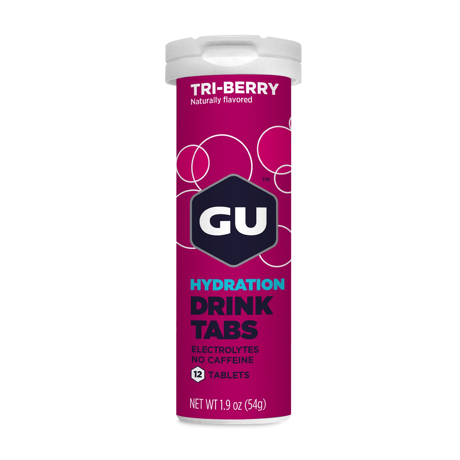 GU Tri - Berry Hydration Drink Tabs - Fitness New Zealand