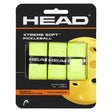 HEAD Xtreme Soft Pickleball Overgrip - Yellow - 3 Pack - Fitness New Zealand