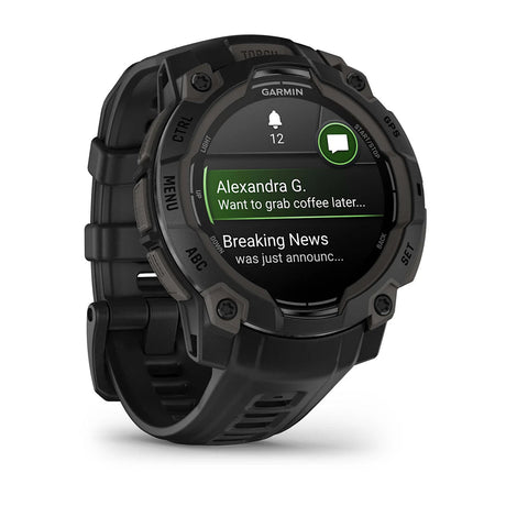 Instinct 3 – 45 mm - AMOLED - Black - Fitness New Zealand