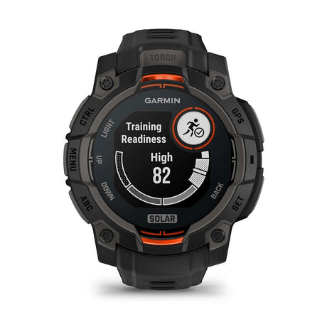 Instinct 3 – 45 mm - Solar - Black - Fitness New Zealand